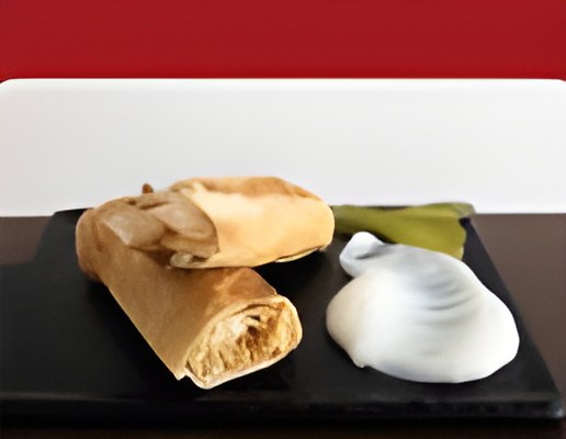Shawarma pollo nel pane syriano